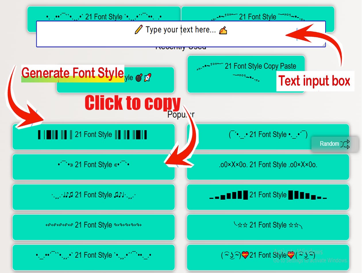 21fontsyle.com website featured image
